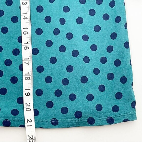 Boden Althea Drake Dotty Spot 3/4 sleeve jersey blouse - US size 4 - Picture 5 of 7